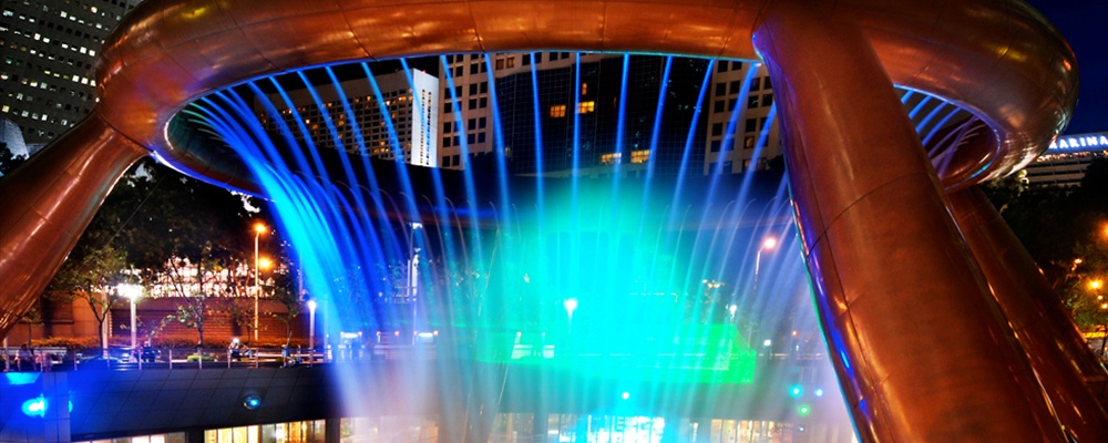 Luck is Near at The Fountain of Wealth, Suntec City – Singapore